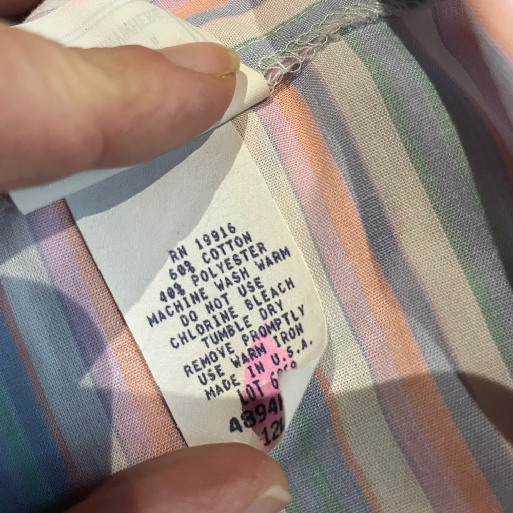 NWOT 1970s A Nancy Frock Day Dress - Picture 6 of 7
